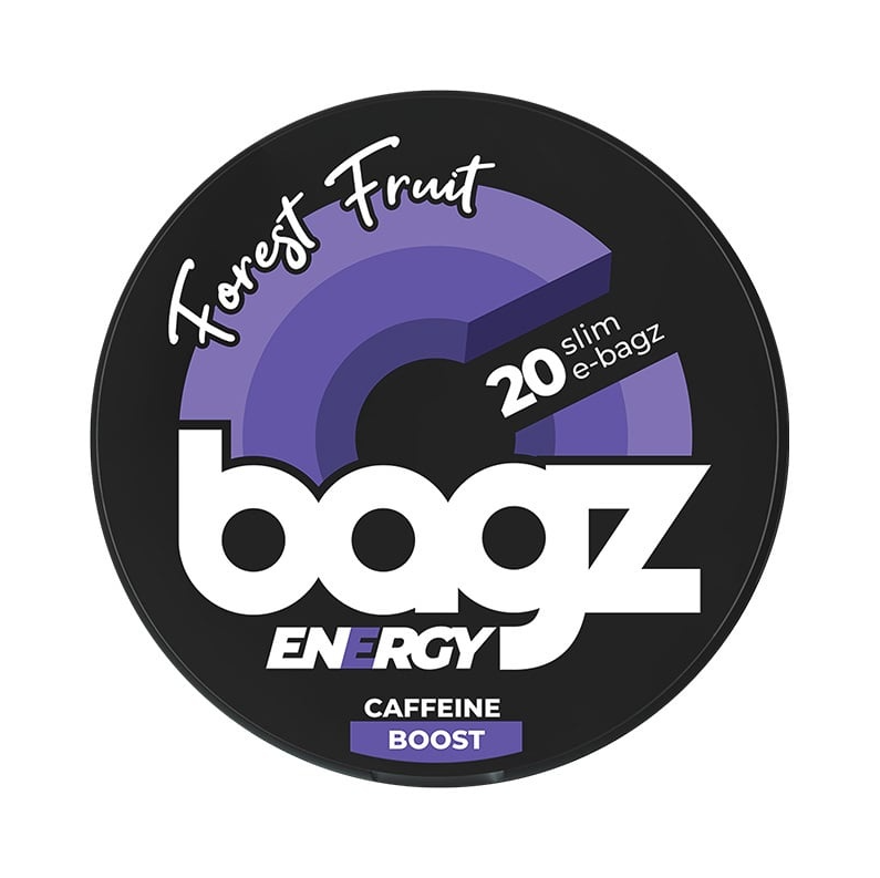 BAGZ ENERGY 'Forest Fruit' 80mg