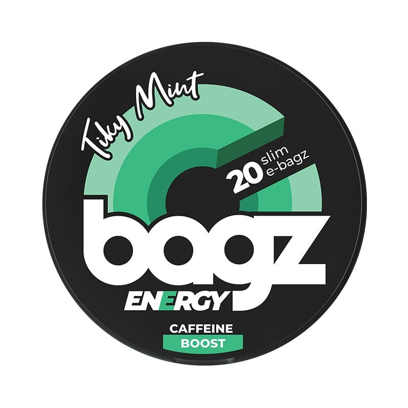 BAGZ ENERGY 'Tiky Mint' 80mg