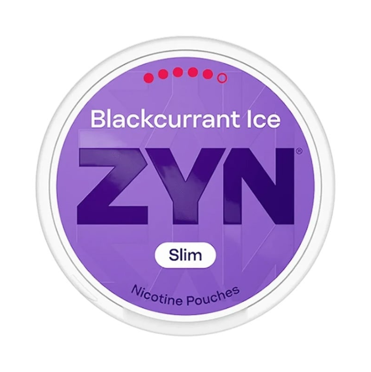 ZYN 'Blackcurrant Ice Slim' Super Strong