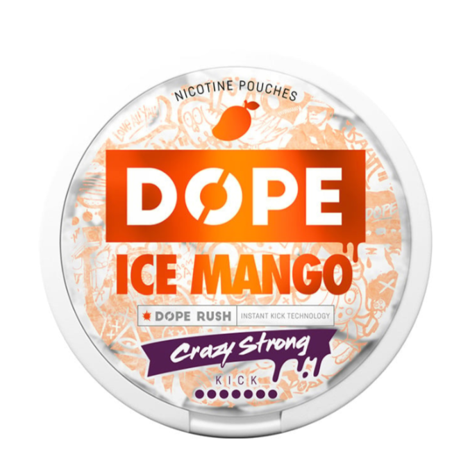 Snus Portugal Dope Ice Mango Crazy Strong