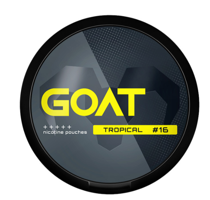 Snus Nicotina Portugal GOAT Tropical
