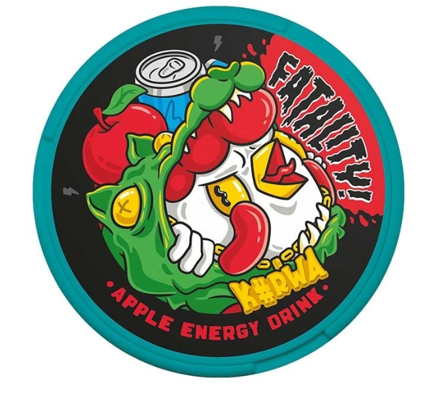 Snus Portugal Kurwa Apple Energy Drink